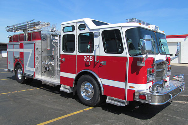 VLM-08 Vehicle Computer Mount in Firetruck - Rossbro - United States, USA